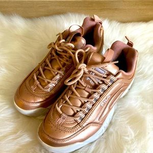 Fila Rose Gold Disruptor Sneaker